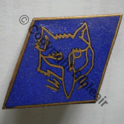 A0592  1970.. A0592 SPA.84 RENARD Bleu 1eDRILLE 1.10 1.30  DrP Guilloche Bol non origine.. SNH Sc.D.SZYMANSKI 