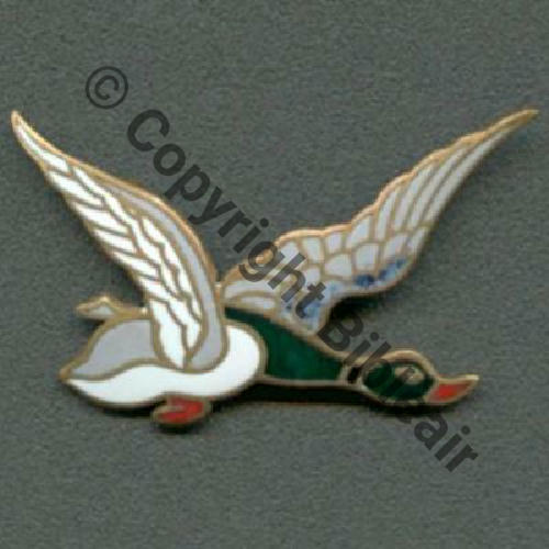 A0593  1939 A0593NH SPA.93 CANARD EN VOL 6eDRILLE GC.III.1 MORET 2Anneaux Sc.JJ.LECLERCQ  (2)