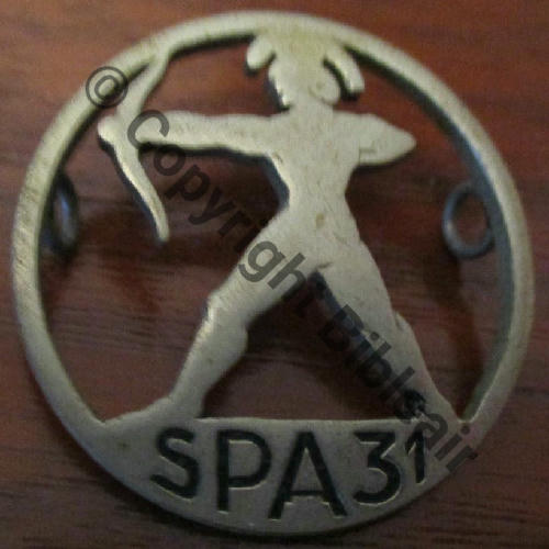 A0624  1953 A0624 SPA.31 1eDRILLE GC.3.1 ARCHER SAINT.DIZIER  SM 2Anneaux Dos lisse SNH Src.montmaal 630Eur(x4) 