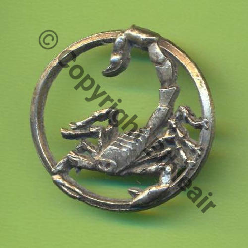 A0661 1eDRILLE 3.12 SCORPION  DRAGO 2Anneaux Dos lisse Sc.Y.GENTY 37Eur(x7) 