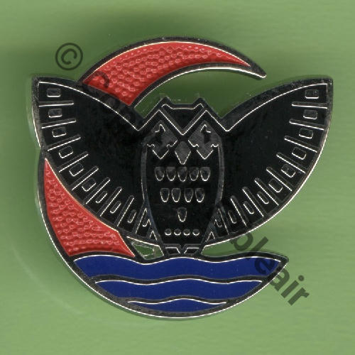 A0809 2024 HIBOU A0809 1eDRILLE 4B3 ETR.3.4 AQUITAINE ST.DIZIER  BOUSSEMART PROMODIS 2024 Griffes et butees Dos irreg Scintillant 25x27mm Src.Y.GENTY 10Eur(x6) 
