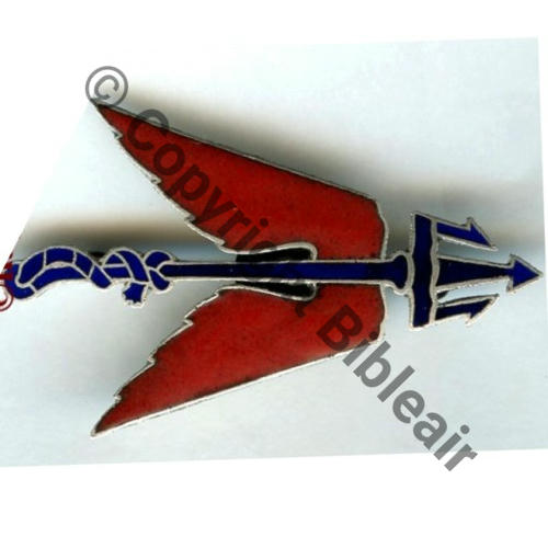 A0841NH 3C2 WW2 AB SM.. Bol poinconne Dos irreg Grave ESCADRILLE 3C2 MARIGNANE  THEUNISSEN Sc.STELLA 98Eur12.11 