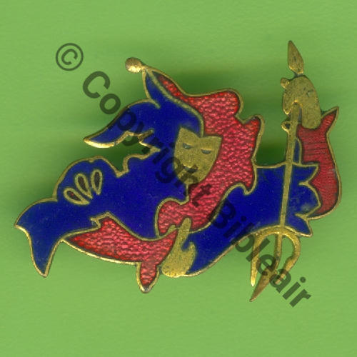 A1018  1970- A1018NH SPA.85 1eDRILLE 3.13 LA FOLIE  SM (AUGIS) Bol fenetre allonge Dos lisse irreg No315 sur Bol SNH 37x29mm Src.Y.GENTY 99Eur(x2) 