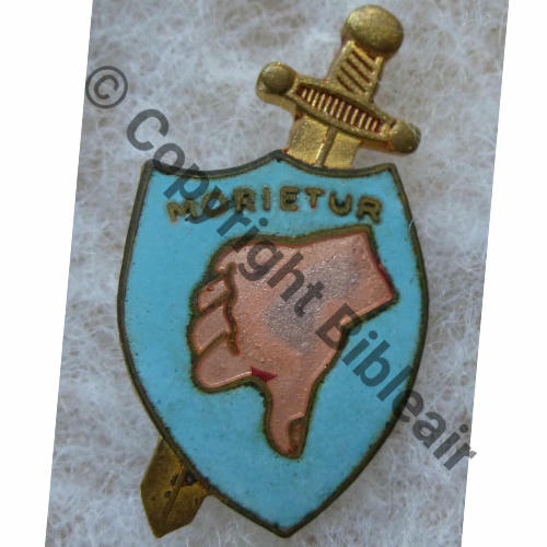 A1019  1939+ A1019NH 4eDRILLE MORIETUR GC.II.9  A.AUGIS ST.BARTH LYON 3Lign Bol Bol fenetre allonge avec No42 Dos lisse irreg Src.T.LECLERE 90EurInv 