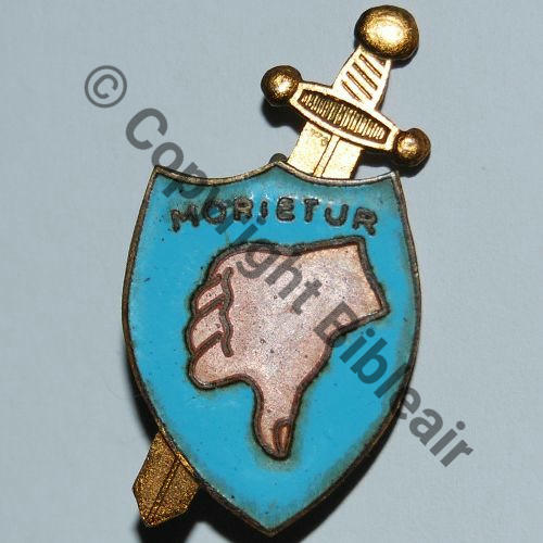 A1019  1939+ A1019NH 4eDRILLE MORIETUR GC.II.9  SM Bol non orig recolle etain Dos lisse irreg No291 Sc.JJ.LECLERCQ  180Eur04.14 