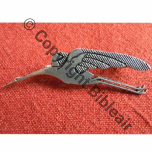 A1096  1945-70 A1096NH SPA.103 2e Drille 1.2 CIGOGNE AILE HAUTE  A.AUGIS LYON 1Li Bol fenetre allonge coupe en 2 Dos lisse Src.BARTLETT 102Eur02.13 