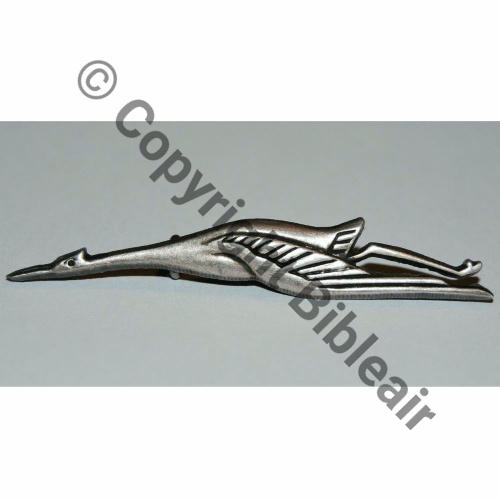 A1097  1940circa A1097NH SPA.26 1e Drille 1.5 CIGOGNE AILE A PLAT  A.AUGIS_LYON 2Anneaux Dos lisse Src.maverik6283 100EurInv 
