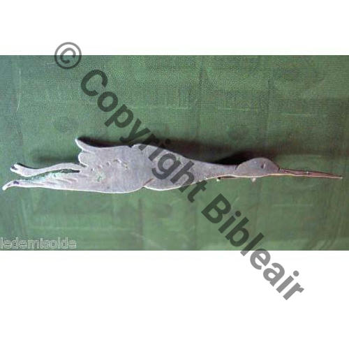 A1097  1946 SPA.26 GC.2.6 TRAVAIL SALON Fab Bijoutier Eping dans tuyau ARGENT Poincon JOB OUARGLA 1946 53mm Sc.ledemisolde 358Eur06.10 