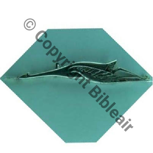 A1097  1977+ A1097 SPA.26 1eDrille 1.5 CIGOGNE AILE A PLAT  SM  2Anneaux Dos lisse SNH BEC DROIT Sc.P.SALLES 51Eur03.07