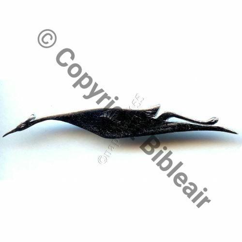 A1097  1977- A1097NH SPA.26 1eDrille 1.5 CIGOGNE AILE A PLAT  SM  2Anneaux Dos lisse SNH BEC COURBE Src.STELLA 68Eur02.16 