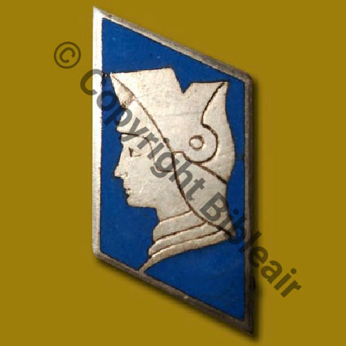 A1098  1933.38 A1098NH SPA.124 JEANNE ARC 4eDRILLE GC.II.6  DrPNBER+Past Dos lisse 16x25mm Src.GOUT via A.DENIS 133Eur06.07