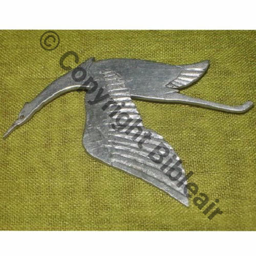 A1104  1920.30 A1104NH SPA.3 72x50mm LOC Metal leger Epingle griffe plaque rivetee.. Dos lisse Src.ptitepuce07 113Eur03.13 
