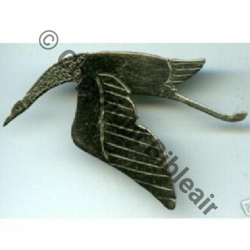 A1104  19xx A1104NH SPA.3 EC.1.2 CIGOGNES DIJON  Artisanal metal decoupe et grave  Eping nourrice 70mm  Sc.BARTLETT 40EurInv