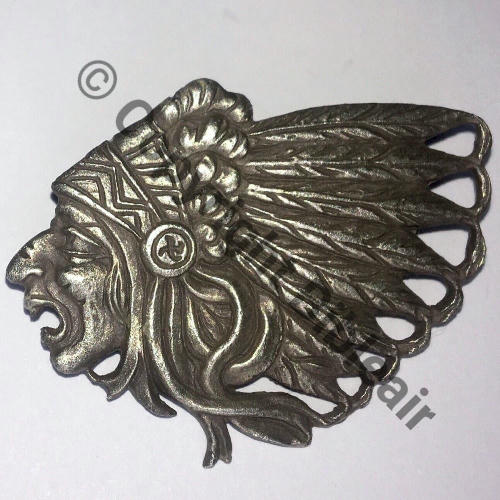 A1105 1916 A1105NH N.124 ARGENT moule sans poincon Attache BIJOUTIER A PISTON Dos lisse irreg Src.mesnil01 973Eur.03.21 