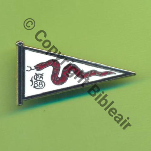 A1108  2014 A1108 SPA.88 1eDrille 3.11 DJIBOUTI SERPENT FANION  APS Bol fenetre oval Dos quadrille fin vrac scintillant 32x18mm Src.Y.GENTY 41Eur(x2) 