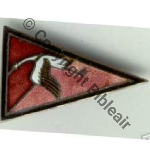 A1111  1932.44 A1111NH SPA.67 1eDrille GC.1.5 CIGOGNE FANION  SM Bol allonge Dos lisse  No48  225Eur01.06