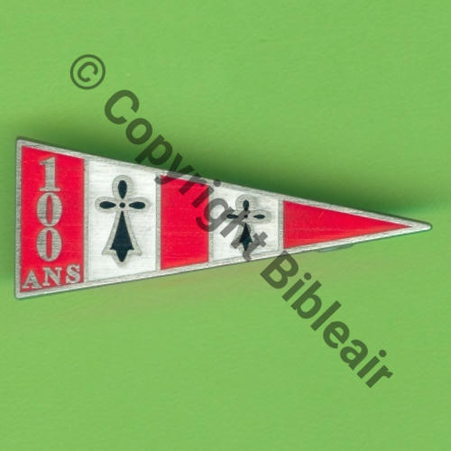A1113  2017 A1113 SPA.97 FANION BRETAGNE 2eDRILLE 2.30 NN 100ans  De Griffes et butees Dos lisse No37 Src.Y.GENTY 30Eur08.17 