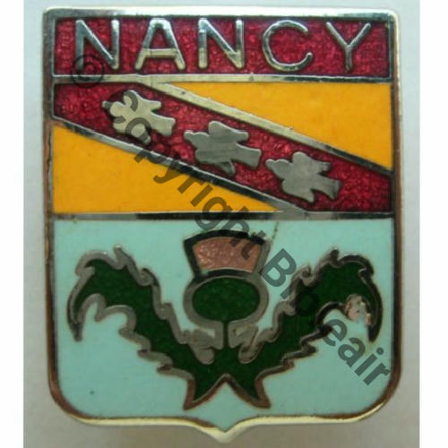 A1124 1990 circa 2eDRI NANCY EC.3.30 3.33 LORRAINE REIMS  R.E.V GOMM Eping bascule plate Dos lisse irreg SNH Src.jmdors1117 89Eur(x2)