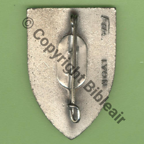 ART A1095 1972.77circa EC.1.13 ARTOIS COLMAR  FIA LYON Sigle GEOM ITALIQUE Bol fenetre allonge Dos lisse Strie scintillant SNH Src.Y.GENTY 11Eur10.06 