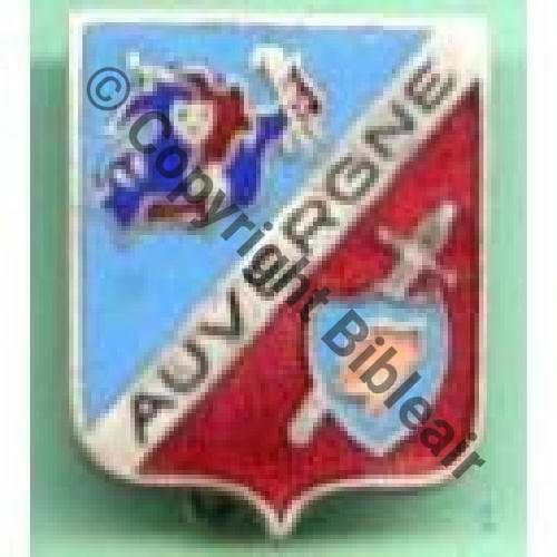 AUV A1017 1970.72 EC.3.13 AUVERGNE COLMAR  FIA Ed LYON  Dos granuleux SNH 10Eur09.06 