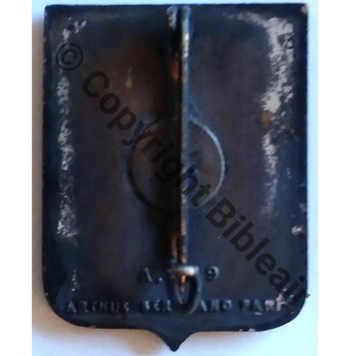 CAMB A0529 EC.1.12 CAMBRESIS CAMBRAI  AB.P SM Bol poinconne Dos lisse irreg Embouti GUEULE NOIRE Src.roxhan1988 460Eur09.24 