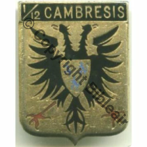 CAMB A1016 EC.1.12 CAMBRESIS CAMBRAI  AB.P +Past Dos lisse 10Eur01.07 