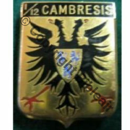 CAMB A1016 EC.1.12 CAMBRESIS CAMBRAI  AB.P Bol poinconne Dos lisse 10EurInv 