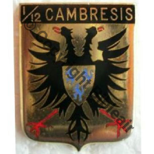 CAMB A1016 EC.1.12 CAMBRESIS CAMBRAI  AB.P Bol poinconne Dos lisse irreg FRAPPE A529 Src.jmdors1117 15Eur09.12 