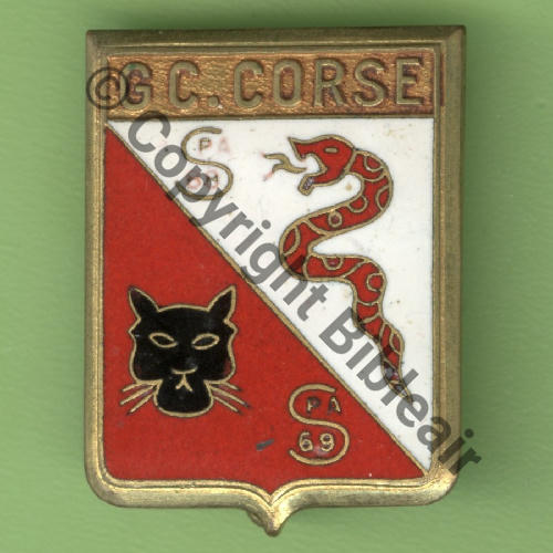 CORS A1066 1947.52 NH GC.1.3 puis 1.6 CORSE RABAT INDO  COURTOIS PARIS 2Li Bol octog Dos lisse Src.Y.GENTY 