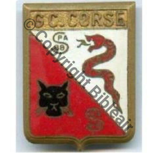 CORS A1066 1947.52 NH GC.1.3 puis 1.6 CORSE RABAT INDO  SM  Dos lisse Bol Octog type COURTOIS 