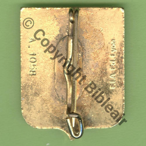 DAU A1058 1976+ EC.1.4 DAUPHINE LUXEUIL  FIA.Ed.LYON Bol allonge prison NH grave fin a gauche Dos lisse Src.Y.GENTY 