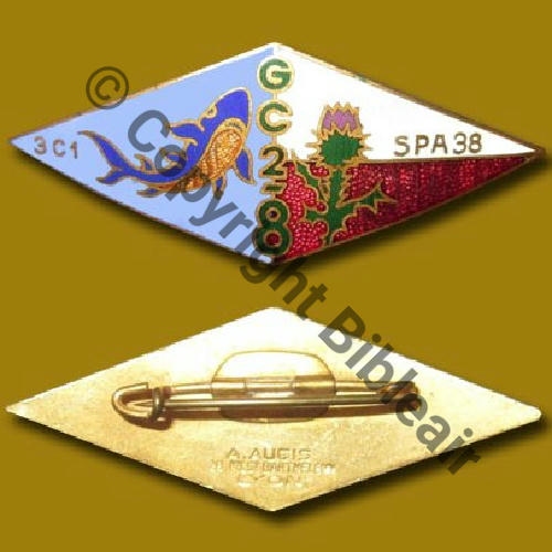 LAN 1939.42 GC.II.8 LANGUEDOC  A.AUGIS ST.BARTH LYON 3Lig EN CREUX Bol fenetre allonge Dos lisse Src.Reservee via A.DENIS 