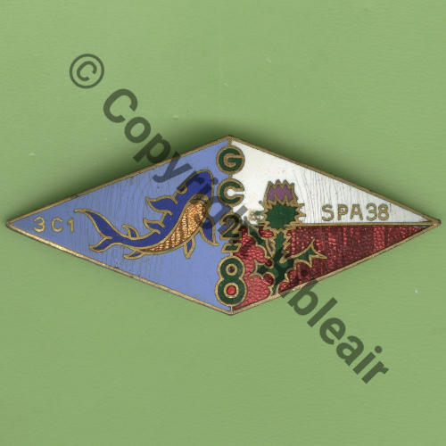LAN 1951.55 GC.II.8 LANGUEDOC  A.AUGIS ST.BARTH LYON 3Lig Bol fenetre allonge Dos lisse 64x25mm Src.Y.GENTY 80Eur(x5) 