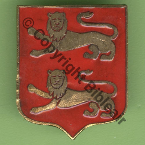 NN A1047 1943 GC.3 NORMANDIE Mle LE CAIRE Laiton RETIRAGE EMAIL 75e Anniv Retour France Eping bascule bijout Dos lisse 199ex No0132 Src.Y.GENTY 30Eur03.21 