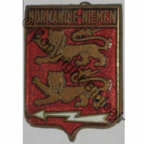 NN A1047 1947.62 A1047NH GC.2.6 NORMANDIE NIEMEN  COURTOIS REPUBLIQUE 2Li incurvees Bol Dos lisse  Src.bhl87tdm 86Eur07.18