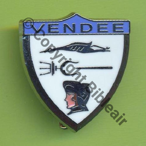 VENDEE A1307 EC.1.5 VENDEE ORANGE  AB.P Griffes et butees Dos irreg scintillant Sc.Y.GENTY 60Eur05.11 