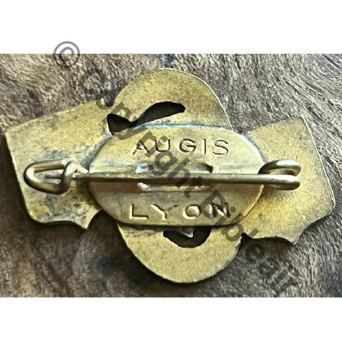 06e.EC 46 49 AUGIS SM Bol fenetre allonge grave AUGIS LYON Dos lisse 27mm Src.steph17monnaie 294Eur(x3) 