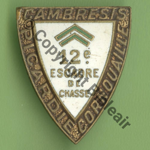 12e.EC 60.70 CAMBRAI A0644  DrP+Past Guilloche Dos dore Email Src.Y.GENTY 27Eur09.12 