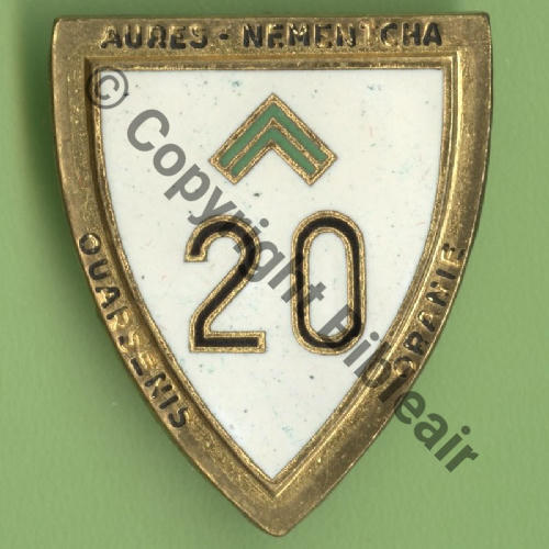 20e.EC 60.64 BOUFARIK A0844  AUGIS LYON ST.BARTH 2Arc cercle Bol fenetre allonge  Dos strie SNH Src.Y.GENTY 146Eur(x10) 