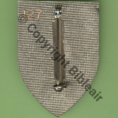 EUROPE DET CSAR KUMANOVO Fev a Juin 99 INSIGNE PERSONNEL No 127 ADC GAILLARD  SM Tambour Quadrille fin Src.Y.GENTY 