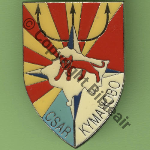 EUROPE DET CSAR KUMANOVO Fev a Juin 99 INSIGNE PERSONNEL No 127 ADC GAILLARD  SM Tambour Quadrille fin Src.Y.GENTY 