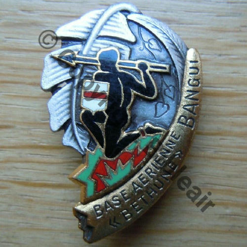 083 1440.EMGFA EOM. 83 BETHUNE & BA 171 BANGUI  DrP+DPast Guilloche Src.alabastide 47Eur(x3) 