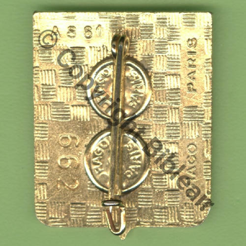 50.GAMOM A0861 GAMOM.50 IVATO  DrP+DPast Guilloche No662 MrLAMPORTE Src.Y.GENTY 28Eur(x2) 