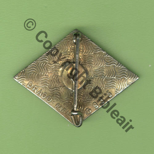 82 A0935 1976.79 ETOM.82 PAPEETE  DrP+Bol prison Guilloche ondule  NoG935 ARGENTE RESINE Src.Y.GENTY 