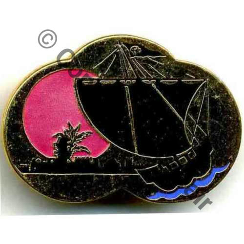 88.xxOM A1048 EOM.88 DJIBOUTI Vague bleu clair  DrP+Past Guilloche Email 8Eur02.06