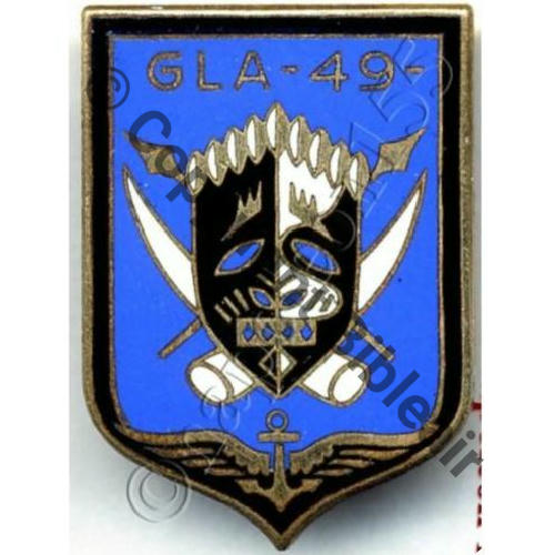 49 4515.EMGFA GLA.49 BRAZZAVILLE  DrP+Past Guilloche MASQUE ARGENTE Version a confirmer Sc.STELLA 38EurInv 