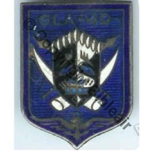 49 4515.EMGFA GLA.49 BRAZZAVILLE  DrPBER Guilloche Epingle Tuyau ARGENT OFFICIERS 57Eur(x2)