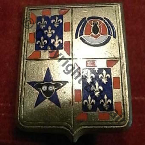A0676 1975.88 ET.1.61 TOURAINE ORLEANS  DrP+Bol allonge Guilloche Aile chauve souris bleue Sc.dhieretdauj.. 8Eur06.10 