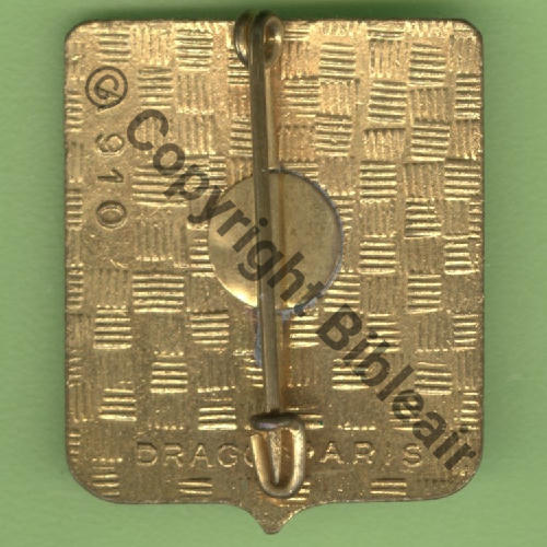 A0910 1965.75 ET.2.63 BIGORRE PAU 3.64 EVREUX  DrP+Bol Guilloche IZARD EMAILLE ORANGE Src.Y.GENTY 8Eur11.07 