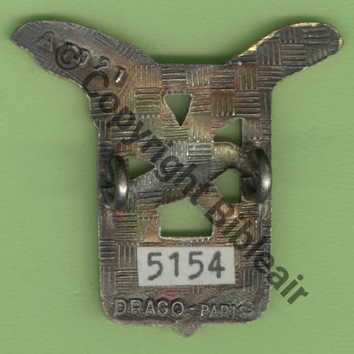 64 A1021 64e.ET (BEARN MAINE BIGORRE) EVREUX  DrP 2Anneaux horiz Guilloche Src.Y.GENTY 29Eur(x4) 